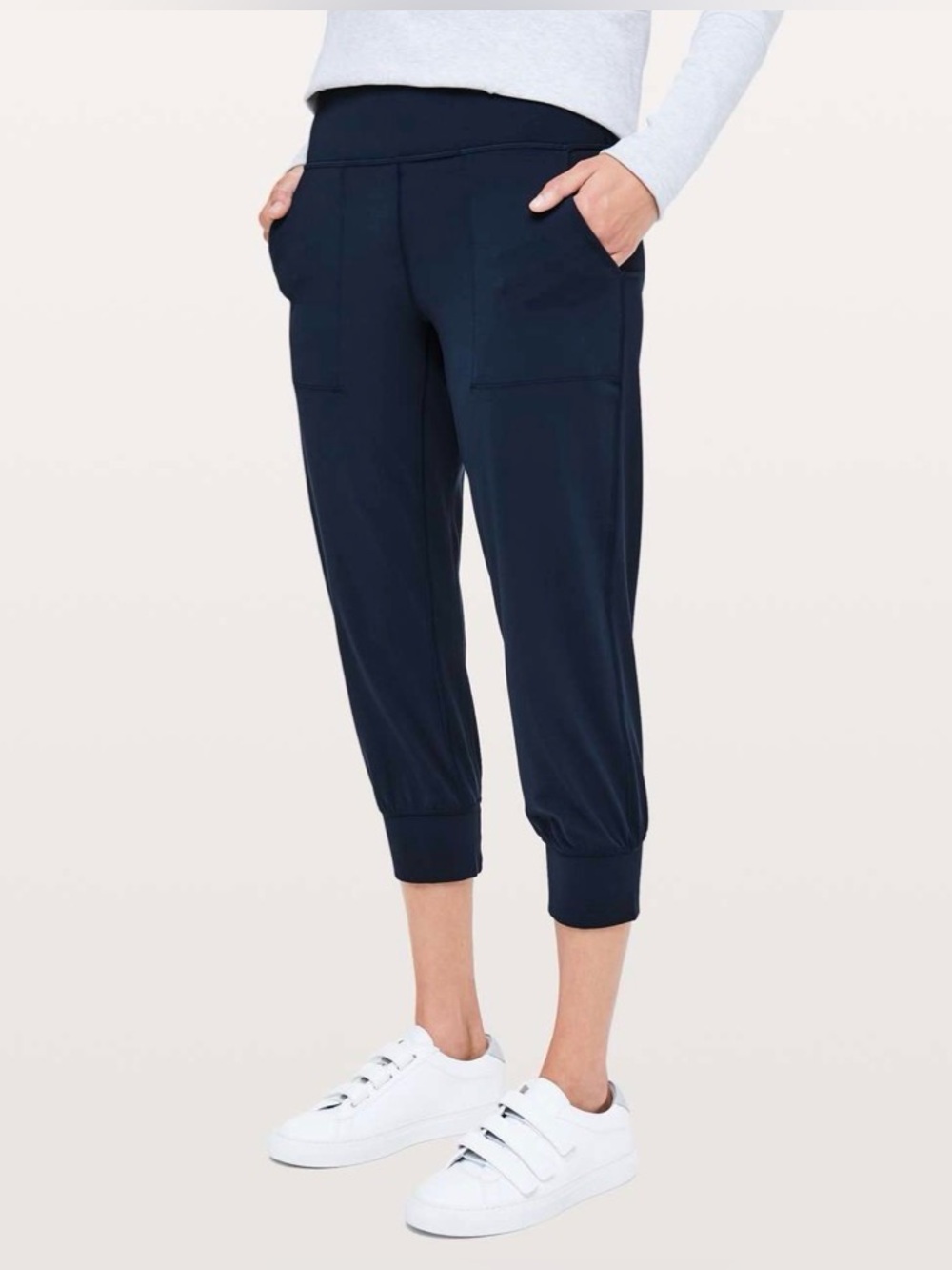 Lululemon Align 23” Cropped Jogger True Navy Women’s Sz 2